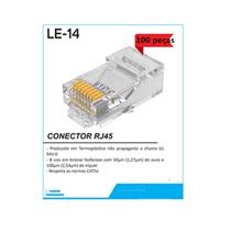 100 Unidades Conector Rj45 Cat5e