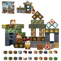 100 unidades de blocos de construção magnéticos Dazhshun, ladrilhos magnéticos, brinquedos do exército militar, brinquedos sensoriais de construção magnética para meninos e meninas de 3 anos ou mais, brinquedo empilhável educacional sensorial STEM, aniversário para crianças pequenas