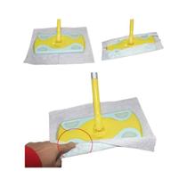 100 Unidades De Papel Para Mop Descartável Eletrostático Para Limpeza De Casa, Cozinha, Móveis E