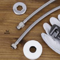 100 Unidades Engate Mangueira Flexível 60cm Completa - Um Novo Conceito.