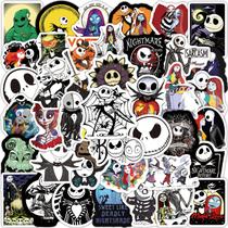 100 unidades/pacote de adesivos Nightmares Before Christmas Anime Wate