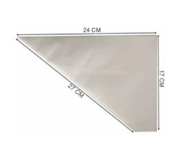 100 Unidades Saco De Confeitar Descartável Confeiteiro Cobertura Bolo Doces Cupcake