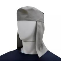 100 Unidades Touca Brim Tipo Arabe Cinza THS