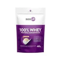 100% Whey 480g Refil - Size-Up - SIZE UP 18%