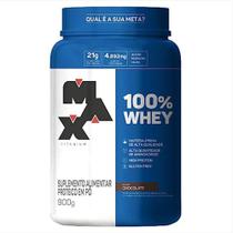 100% Whey 900G CHOCOLATE - Max Titanium