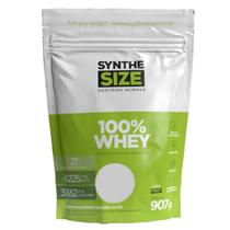 100% Whey 907G Refil Baunilha - Synthesize