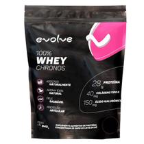 100% Whey concentrado Chronos 840g Evolve