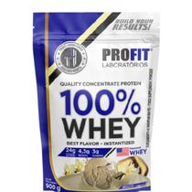 100% Whey Concentrado Refil 900Gr Profit
