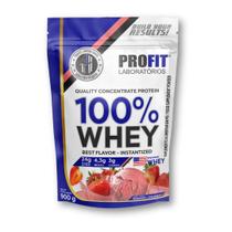 100% Whey Concentrate Protein Refil 900g Profit Labs