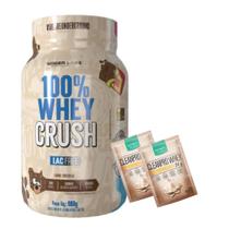 100% Whey Crush 900g - S/ Lactose - Under Labz + 2x Dose