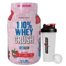 100% Whey Crush - 900g - Under Labz - Sem Lactose, Sem Glúten + Coqueteleira - Integralmédica