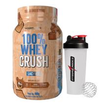 100% Whey Crush - 900g - Under Labz - Sem Lactose, Sem Glúten + Coqueteleira - Integralmédica