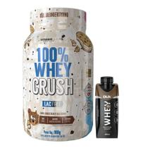 100% Whey Crush 900g - Zero Lactose/Glúten - Under Labz + Whey Shake - 250ml - Dux