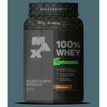 100% Whey Dino Pote 900g Cappuccino - Max Titanium
