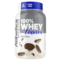 100% whey flavour pote 900g atlhetica nutrition