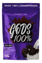 100% Whey Gods 900g Concentrado Canibal Inc