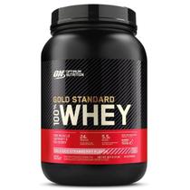 100% Whey Gold Standard 907g Morango - Optimum Nutrition