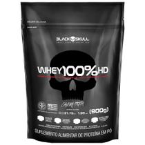 100% Whey HD Chocolate 900g Refil - Black Skull