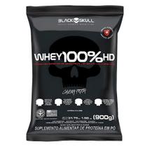 100% Whey HD Refil 900g - Black Skull