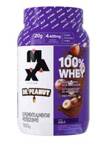 100% Whey Max Titanium x Dr. Peanut 900g - Avelã