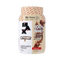 100% Whey Max Titanium x Dr. Peanut (900g) - Sabor: Bueníssimo 100% Whey Max Titanium x Dr. Peanut (900g) - Sabor: Bueníssimo