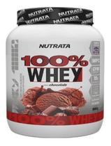 100% Whey Nutrata 900G Baunilha Nutrata
