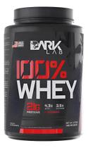 100% Whey Pote 900G 30 Porções - Dark Lab Sabor Morango