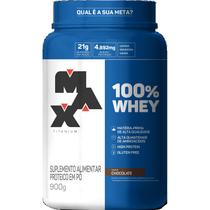 100% Whey Pote 900g - Max Titanium