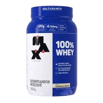 100 Whey Pote 900g Max Titanium