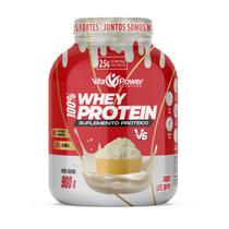 100% Whey Protein 1kg V6 Hyper - Vita Power - Máxima Energia e Resultados
