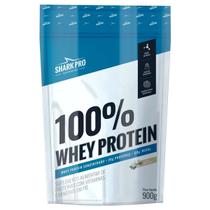 100% Whey Protein - 900g Refil Baunilha - Shark Pro