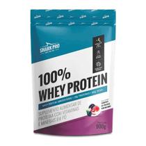 100% Whey Protein - 900g Refil Iogurte de Frutas Vermelhas - Shark Pro 100% Whey Protein - 900g Refil Iogurte de Frutas Vermelhas - Shark Pro