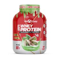 100 Whey Protein 900g V6 Max Vita Power Resultados Extremos Lançamento