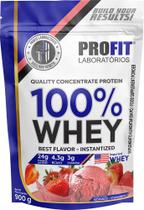 100 Whey Protein Concentrado 900g Sabor Morango 24g Proteína 100 Whey Protein Concentrado 900g Sabor Morango 24g Proteína
