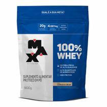 100% Whey Protein Concentrado Refil 900g Max Titanium