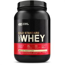 100% Whey Protein Gold Standard (907g) NOVO RÓTULO - Sabor Baunilha - Optimum Nutrition