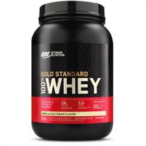 100% Whey Protein Gold Standard (907g) - Sabor: Baunilha