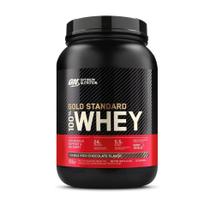 100% Whey Protein Gold Standard (907g) - Sabor: Double Rich Chocolate