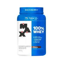 100% Whey Protein Max Titanium Chocolate 900g