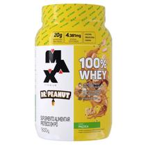 100% Whey Protein Max Titanium & Dr. Peanut 900g 100% Whey Protein Max Titanium & Dr. Peanut 900g