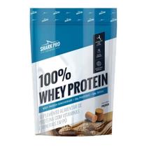 100% Whey Protein Paçoca Shark Pro Refil 900g
