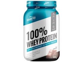 100% Whey Protein Shark Pro sabor Chocolate 900g
