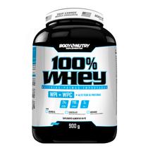 100% Whey Protein Wpi + Wpc, Pote de 900g com 24g de Proteínas e 5g de BCAAs para Máxima Recuperação Muscular - Body Nutry