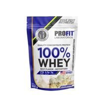 100% Whey Quality Concentrate Protein - 900g Refil Leite Nino - Profit