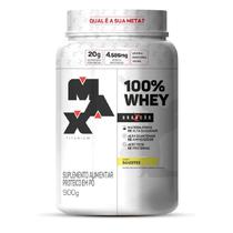 100% Whey Rafael Brandão Pote (900g) Max Titanium -