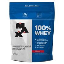 100% Whey Refil (900g) - Sabor: Morango 100% Whey Refil (900g) - Sabor: Morango