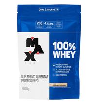100% WHEY REFIL COOKIES &amp CREAM 900G REFIL
