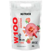 100% Whey W100 900g Refil Nutrata