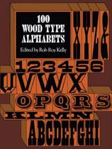 100 wood type alphabets