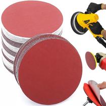 100 X Lixas Disco Grão Liso 225mm 9 Polegadas Lixadeira Politriz KaQi